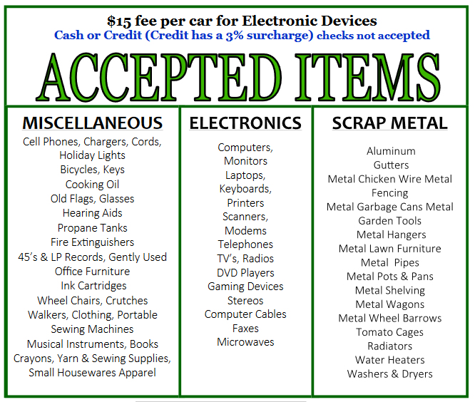 Winfield Township Recycling Event