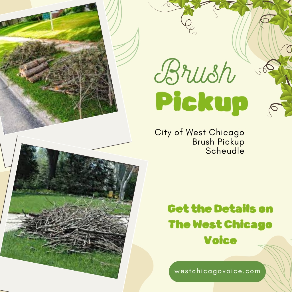Monthly Brush Pickup Begins This Week In West Chicago - West Chicago news - get all the details on the local hometown newspaper - The West Chicago Voice