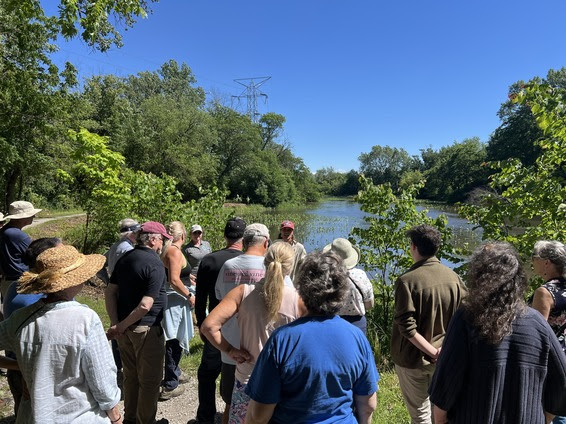 DuPage County Storm Water Management Hosts Tour Of A Dam on The Move - DuPage County Forest Preserve - West Chicago Voice Newspaper