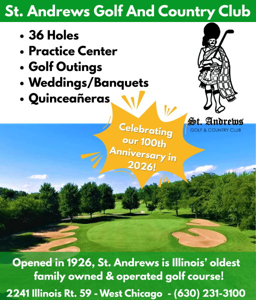 St. Andrew Golf Course - West Chicago Illinois 100 years