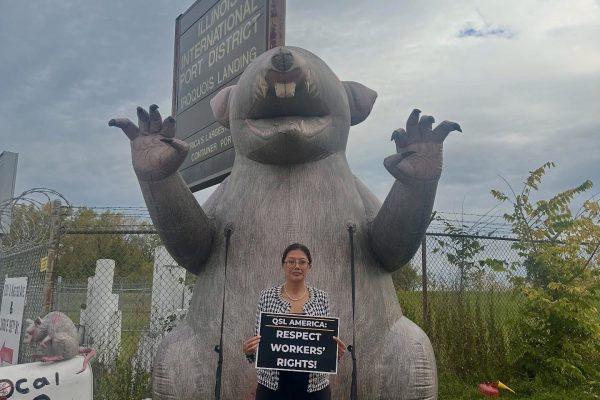 Sen. Karina Villa Stands with Union Workers Amid Busy Comptroller Campaign Trail